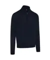 Maglione in misto merino con zip a 1/4 Callaway