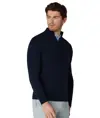 Maglione in misto merino con zip a 1/4 Callaway