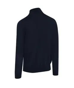 Maglione in misto merino con zip a 1/4 Callaway