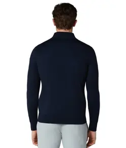 Maglione in misto merino con zip a 1/4 Callaway