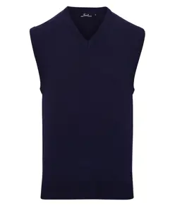 Maglione smanicato in maglia Premier