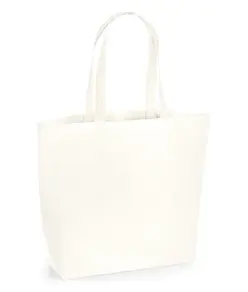 Maxi borsa riutilizzabile biologica tinta naturale Westford Mill