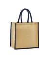 Mini borsa regalo in iuta inamidata naturale Westford Mill