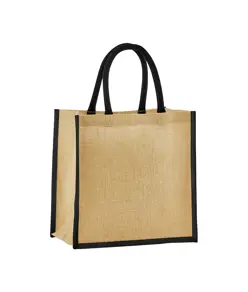 Mini borsa regalo in iuta inamidata naturale Westford Mill