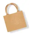 Mini shopper regalo in juta shimmer Westford Mill