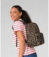 Mini zaino con stampa leopardata Bagbase