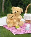 Orsacchiotto di peluche classico snodabile Mumbles