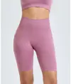 Pantaloncini da ciclista a costine seamless 3D fit donna TriDri® TriDri