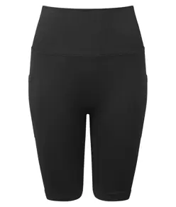 Pantaloncini da ciclista a costine seamless 3D fit donna TriDri® TriDri
