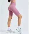 Pantaloncini da ciclista a costine seamless 3D fit donna TriDri® TriDri