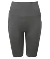 Pantaloncini da ciclista a costine seamless 3D fit donna TriDri® TriDri