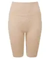 Pantaloncini da ciclista a costine seamless 3D fit donna TriDri® TriDri