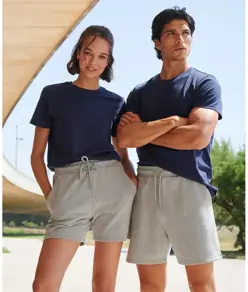 Pantaloncini in felpa moda sostenibile unisex SF