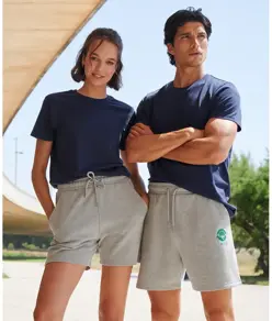 Pantaloncini in felpa moda sostenibile unisex SF