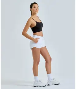 Pantaloncini jogger retrò da donna riciclati TriDri® TriDri