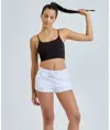 Pantaloncini jogger retrò da donna riciclati TriDri® TriDri
