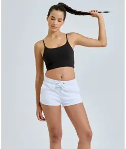 Pantaloncini jogger retrò da donna riciclati TriDri® TriDri