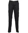 Pantaloni chino 65/35 senza pieghe Henbury