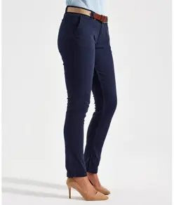 Pantaloni chino donna Classic fit Asquith & Fox