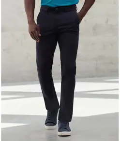 Pantaloni chino elasticizzati con fascia elastica Flex Henbury