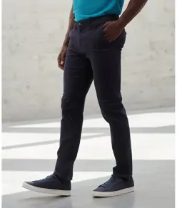 Pantaloni chino elasticizzati con fascia elastica Flex Henbury