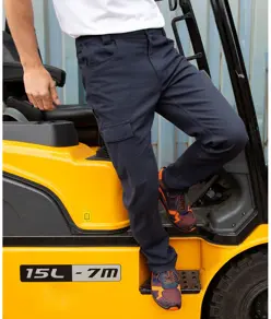 Pantaloni chino slim super-stretch Result Workguard