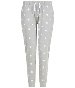 Pantaloni da casa con risvolto da donna SF