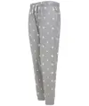 Pantaloni da casa con risvolto da donna SF