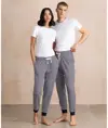 Pantaloni da casa con risvolto da donna SF