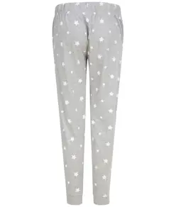 Pantaloni da casa con risvolto da donna SF