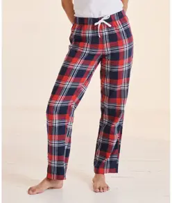 Pantaloni da casa donna tartan SF