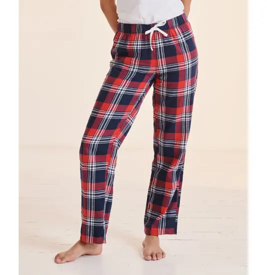 Pantaloni da casa donna tartan SF