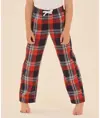 Pantaloni da casa tartan bambino SF