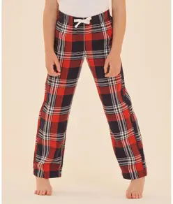 Pantaloni da casa tartan bambino SF