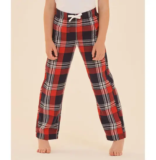 Pantaloni da casa tartan bambino SF