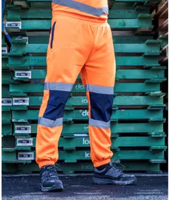 Pantaloni da jogging alta visibilità Pro Regatta High Visibility