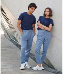 Pantaloni da jogging sostenibili unisex con polsini SF