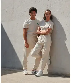 Pantaloni da jogging sostenibili unisex con polsini SF