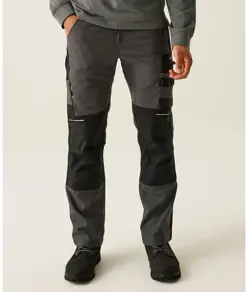 Pantaloni da lavoro elasticizzati con tasche esterne 4-Tex Regatta Professional