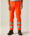 Pantaloni da lavoro stretch alta visibilità Pro Contract Regatta High Visibility