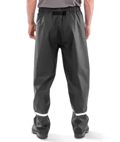 Pantaloni impermeabili in PU Prism con bande riflettenti e supporto riciclato Result Recycled