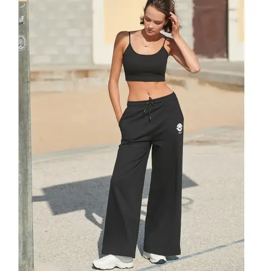 Pantaloni jogger a gamba larga sostenibili da donna SF