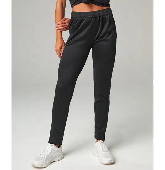 Pantaloni jogger gamba dritta donna Tombo