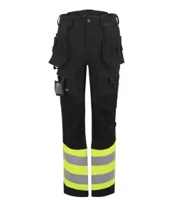 Pantaloni multitasche alta visibilità elasticizzati Hi-Vis X-Pro (Classe 1) Regatta High Visibility