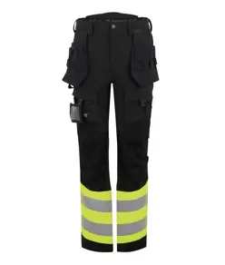 Pantaloni multitasche alta visibilità elasticizzati Hi-Vis X-Pro (Classe 1) Regatta High Visibility