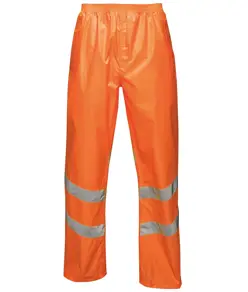 Pantaloni richiudibili alta visibilità Pro Regatta High Visibility