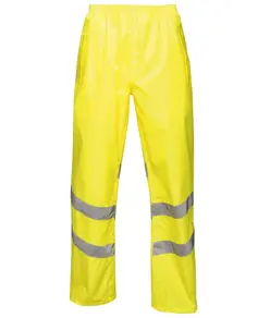 Pantaloni richiudibili alta visibilità Pro Regatta High Visibility