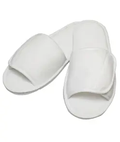 Pantofole aperte con cinturino a strappo Towel City