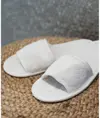 Pantofole classiche in spugna (aperte in punta) Towel City