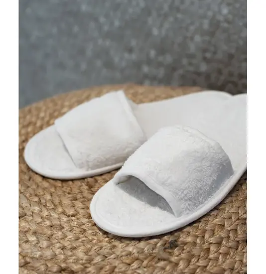 Pantofole classiche in spugna (aperte in punta) Towel City